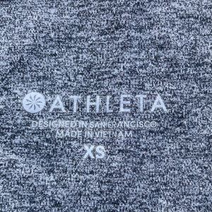 Athleta xs elation 7/8 gray high rise leggings